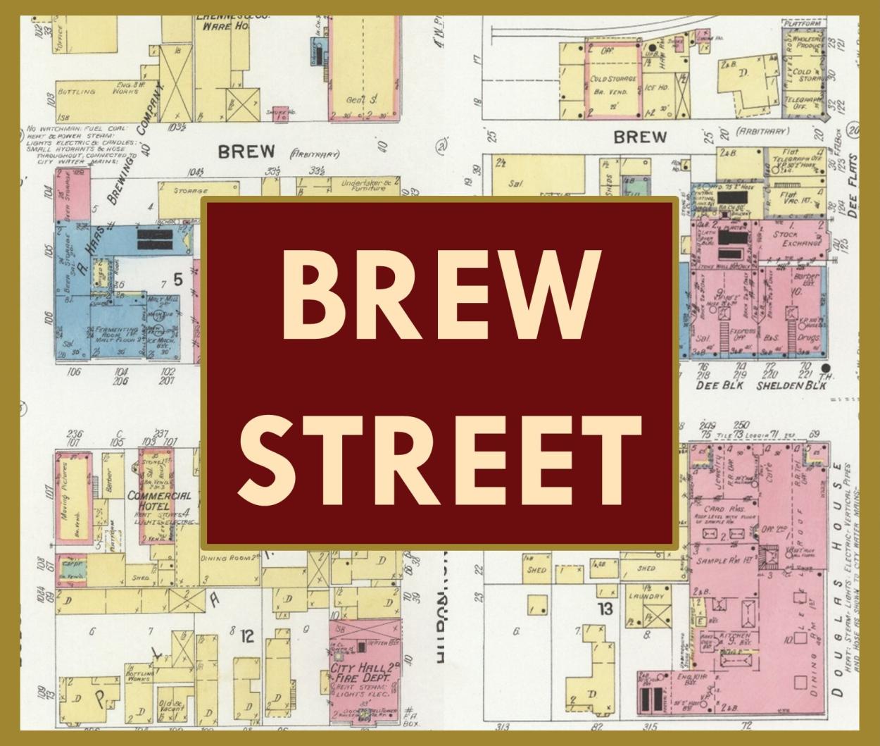 brew st map